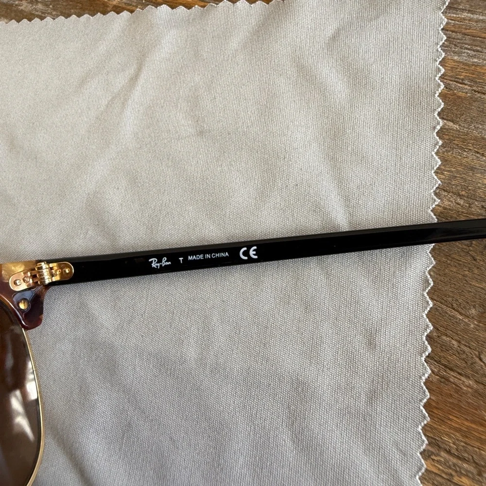 Ray-Ban Sunglasses Clubmaster Classic Havana Brown 1160 51021 145 3N
